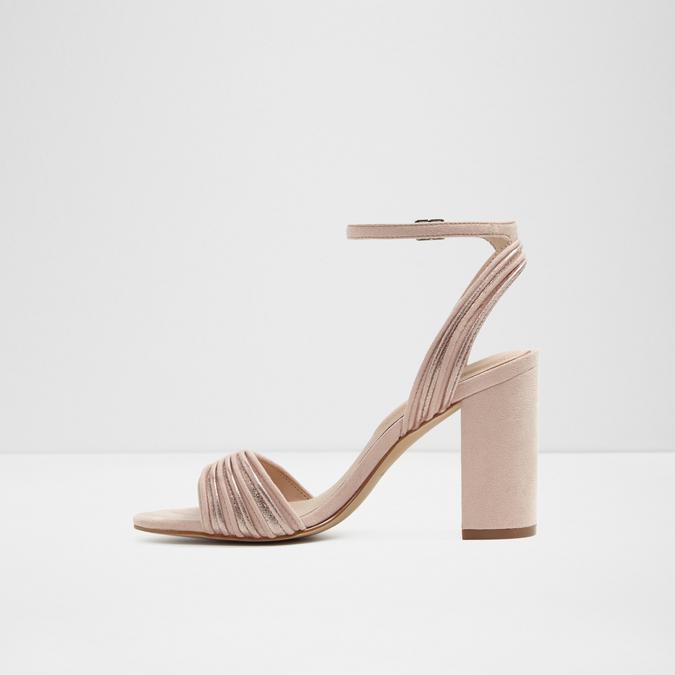 Glerin Women's Light Pink Block Heel Sandal image number 1