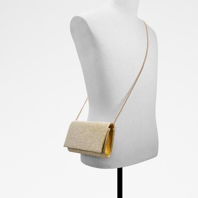 Fahari Women's Gold Clutch image number 3