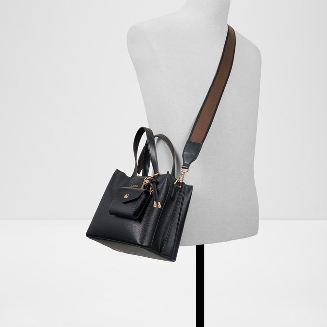 CALIORA Black Women Satchel image number 3