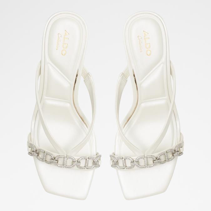 Marcelline Women's White Dress Sandals image number 1