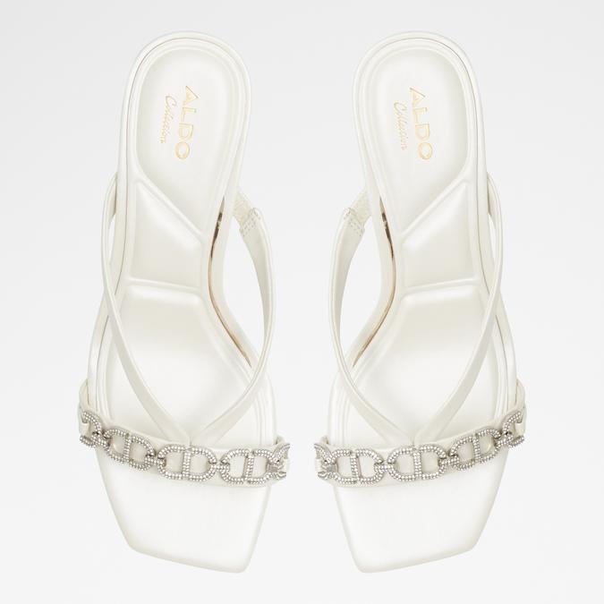 Marcelline Women's White Dress Sandals image number 1