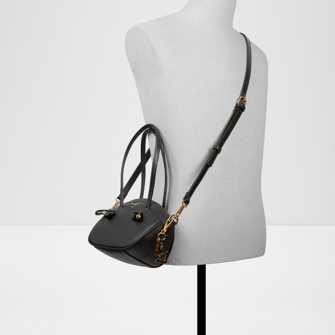 Elysande Women's Black Shoulder Bag image number 3