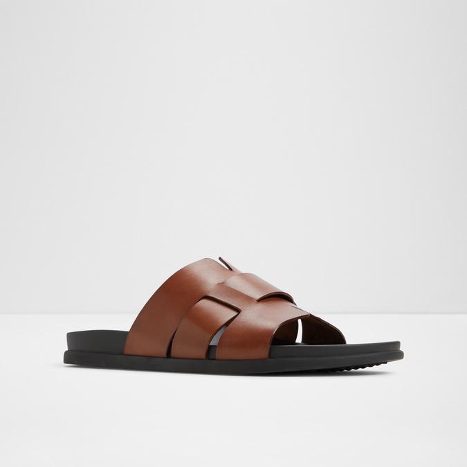 Padiena-In Men's Cognac Strap Sandals image number 4