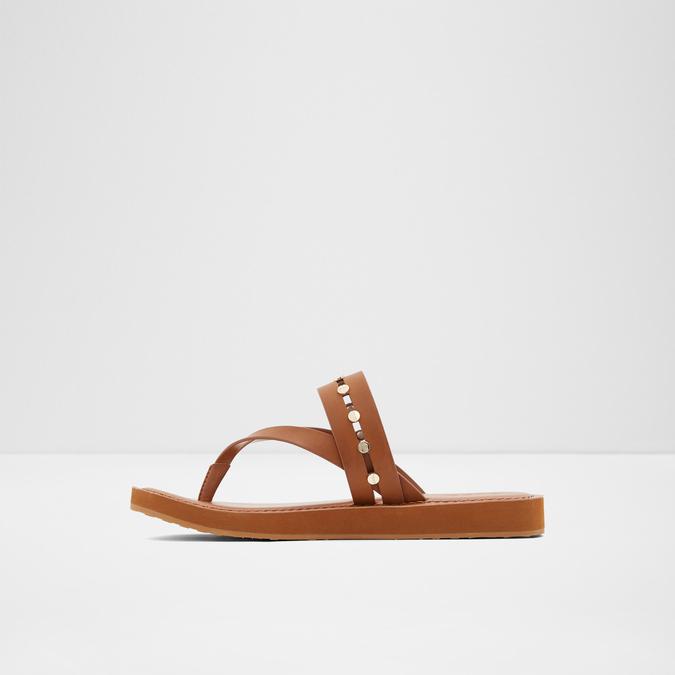 Silan Women's Cognac Sandals image number 2