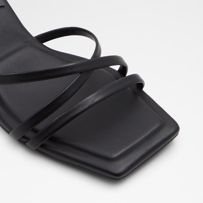 Black dressy top sandals flat
