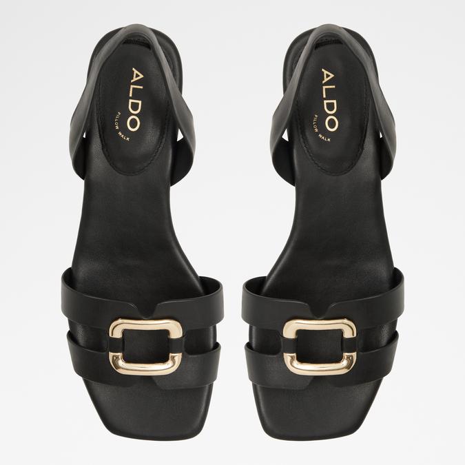 Ebalaver Women's Black Block heel Sandals