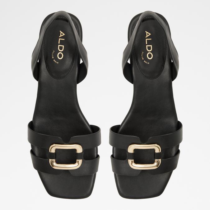 Ebalaver Women's Black Block heel Sandals