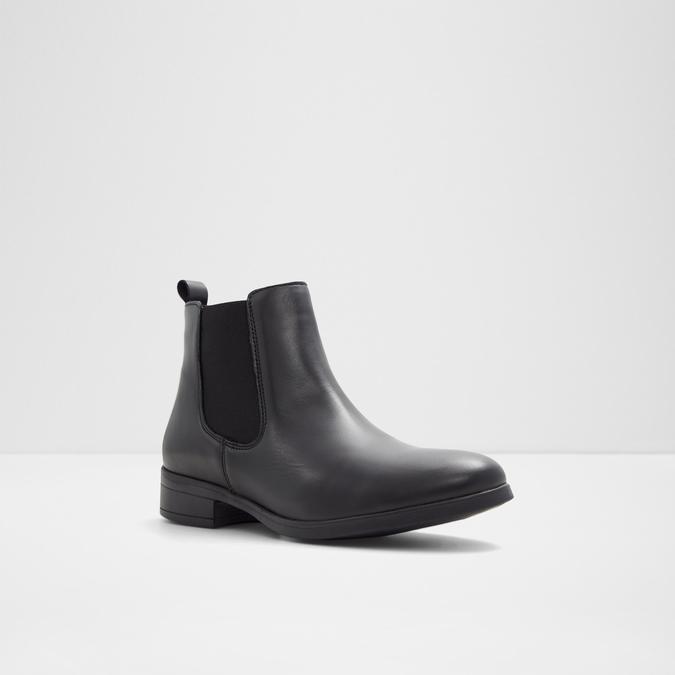 Wicoeni Women's Black Ankle Boots image number 4