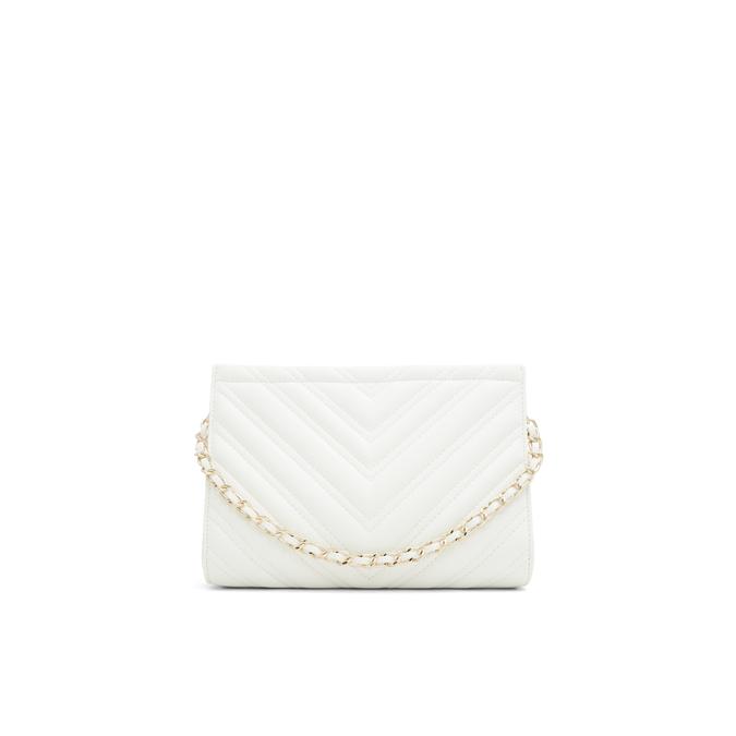 Flarre Women's White Clutch image number 0