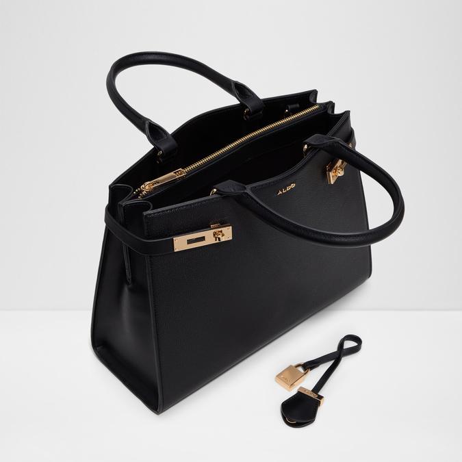 MINELA Black Women Satchel image number 2