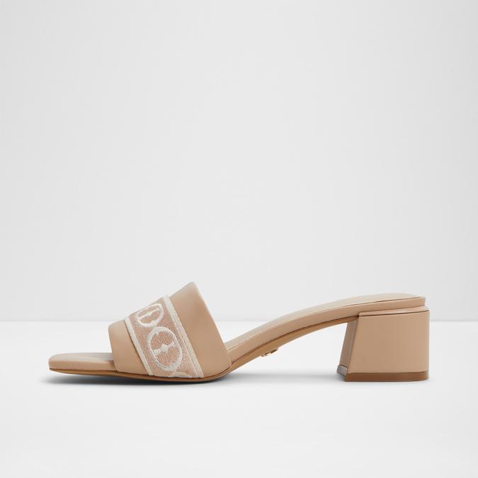 Elbenaldar-In Women's Brown Block Heel Sandals image number 3