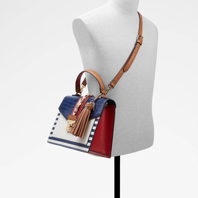 Glendaa Women's Navy Multi Top Handle image number 3