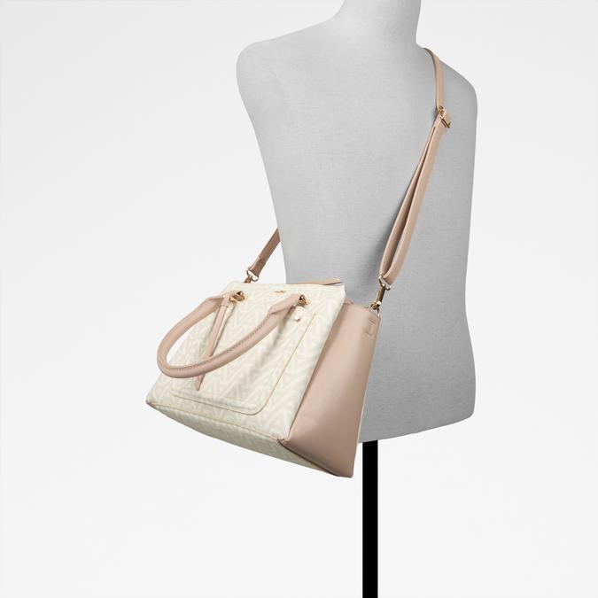 Kederasean Women's Beige Satchel image number 4