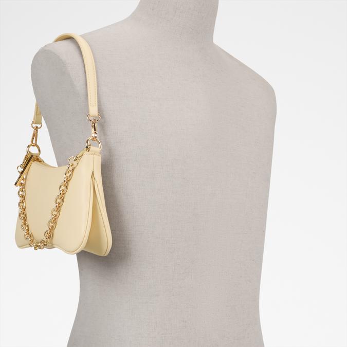 OLEVYA Light Yellow Women Shoulder Bag image number 4