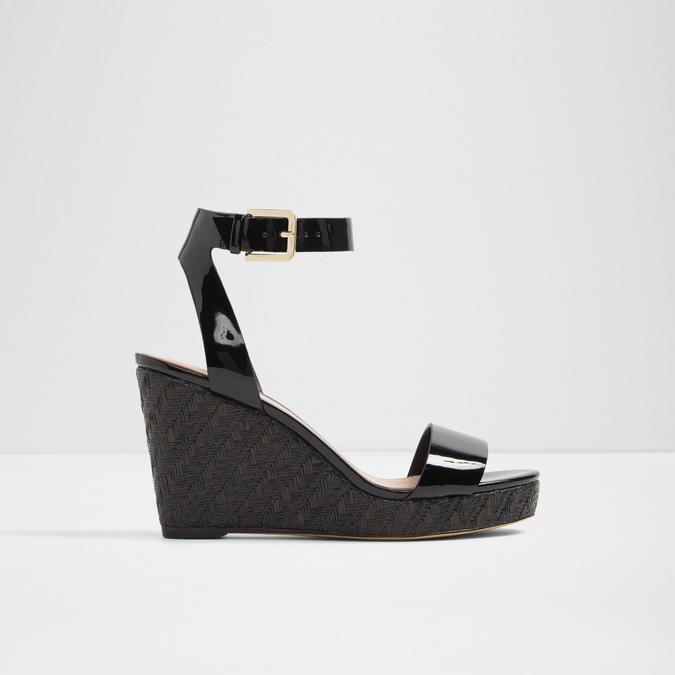 Unaliviel Women's Black Wedges image number 0