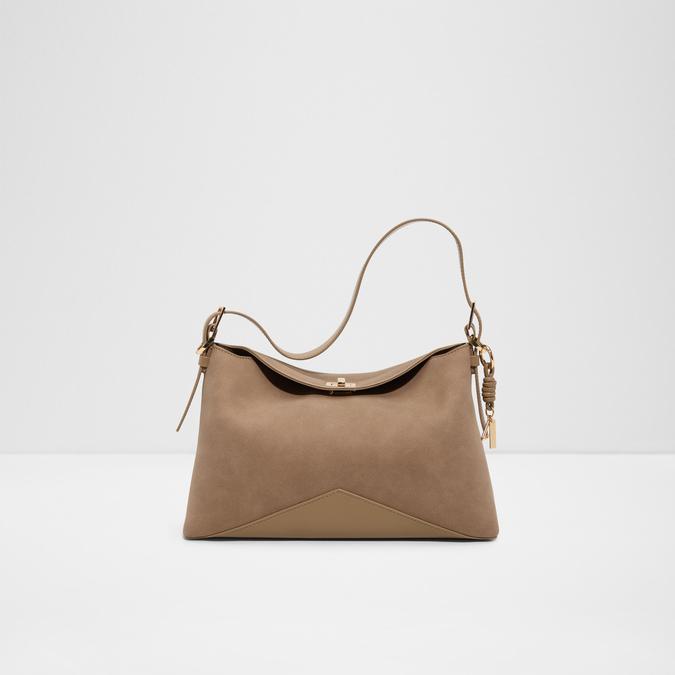 JACQ Taupe Women Shoulder Bag