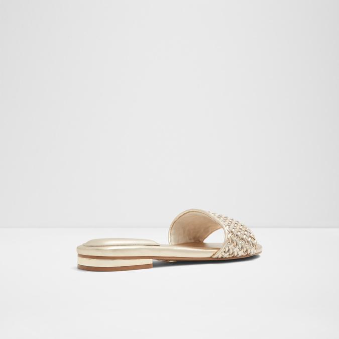 Eleonoreflat Women's Gold Flat Sandals image number 2