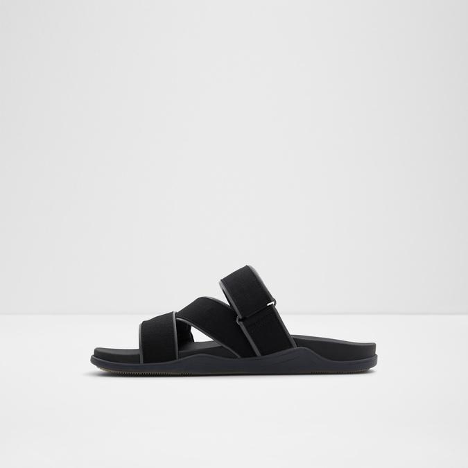 Craowin Men's Black Sandals image number 2