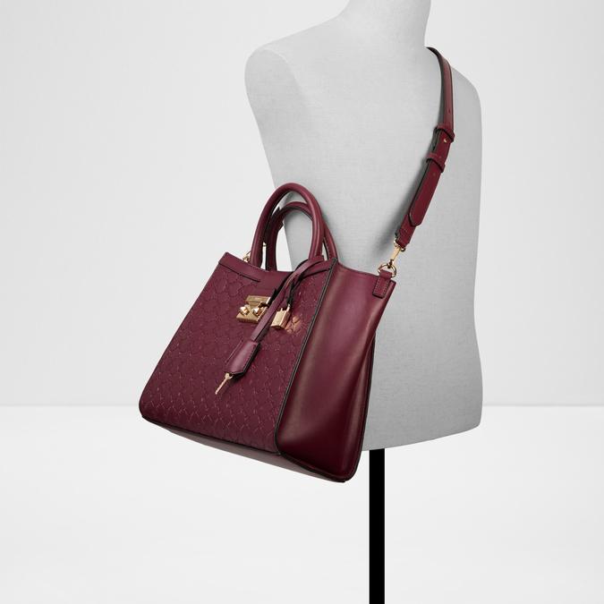 Crelally Women's Bordo Satchel image number 3
