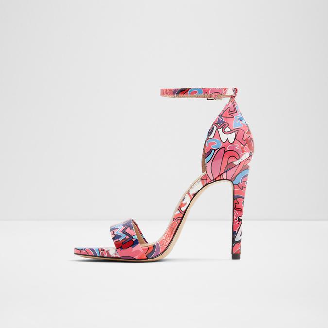 Thindra Women's Red Dress Sandals image number 2