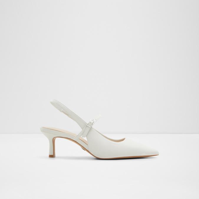Elodia Women's White Pumps image number 0