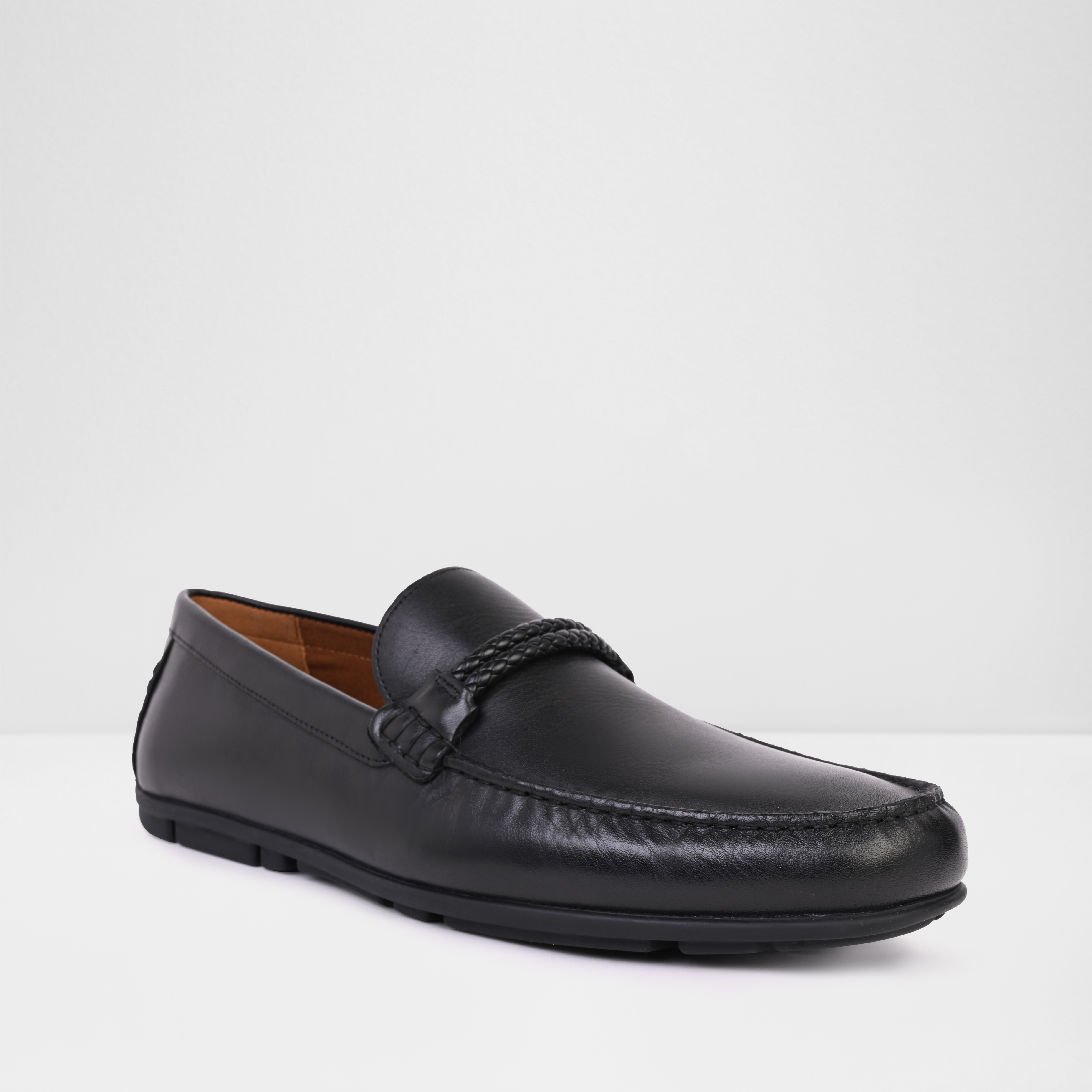 Fildesa-In Men's Black Moccasins image number 4