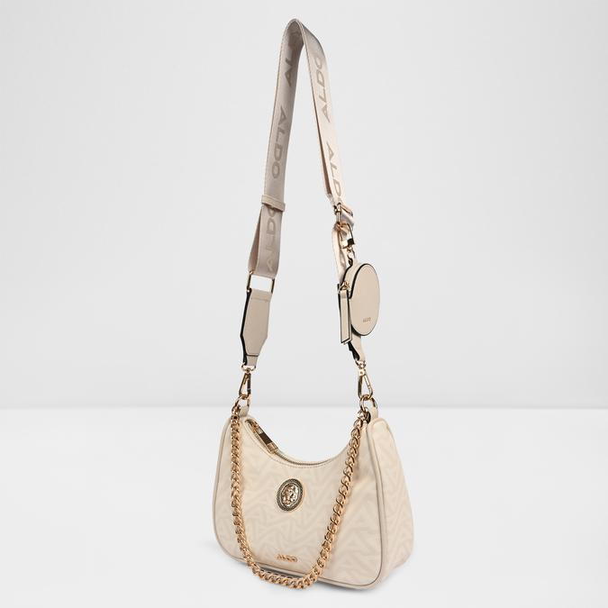 DIAMONDYY BEIGE Women Shoulder Bag
