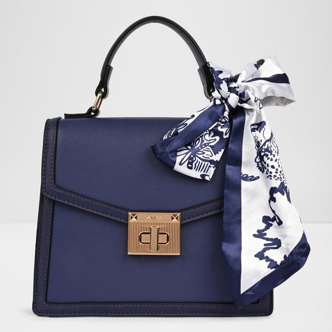 MOR Navy Women Top Handle