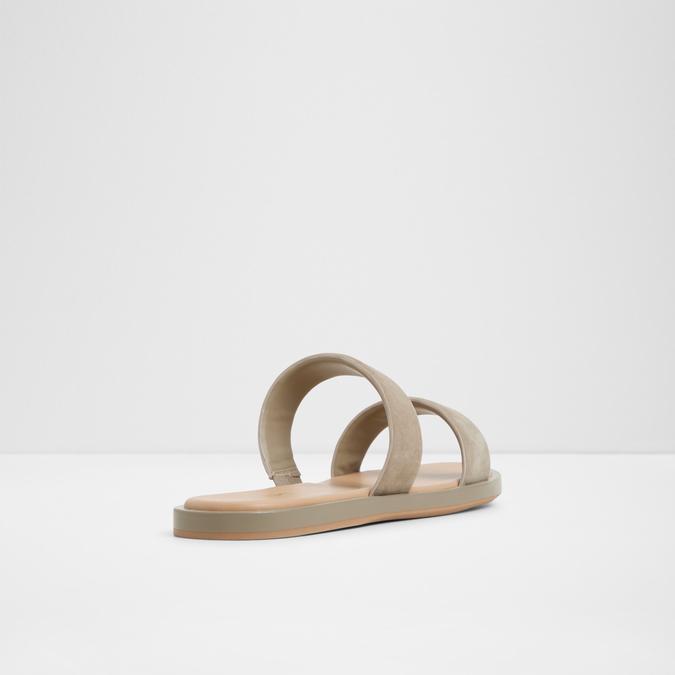 Krios-In Women's Green Flat Sandals image number 2