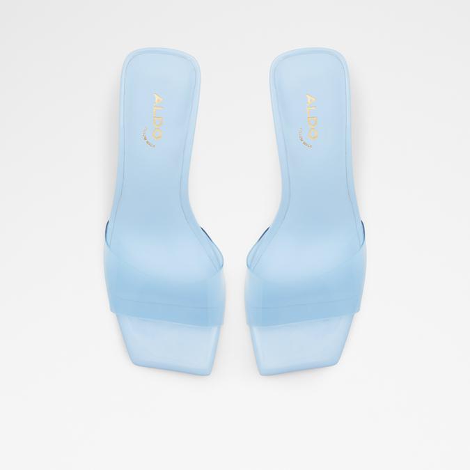 Casablanca Women's Blue Block Heel Sandals
