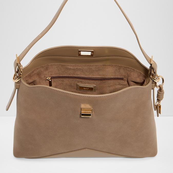 JACQ Taupe Women Shoulder Bag image number 2