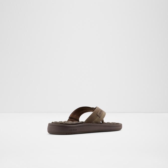 Kaigoma Men's Dark Brown Thong Sandals image number 1