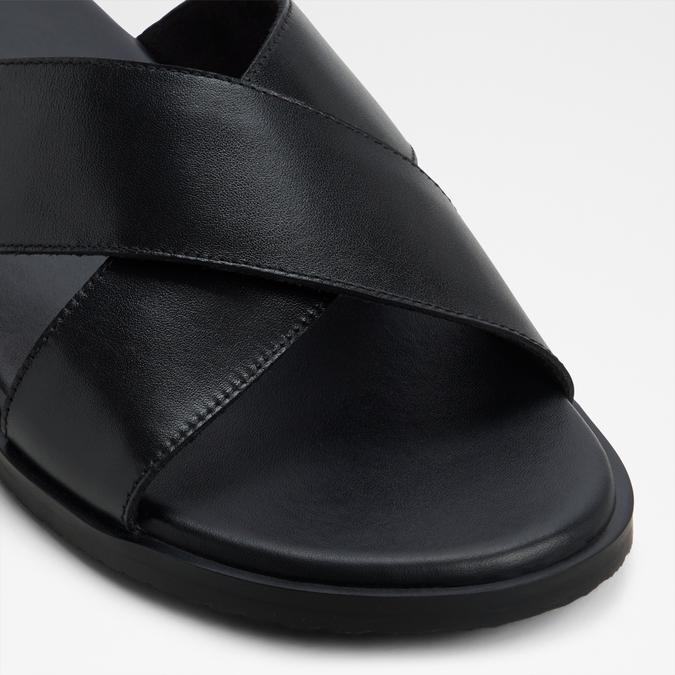ERIK Black Men Sandals image number 4