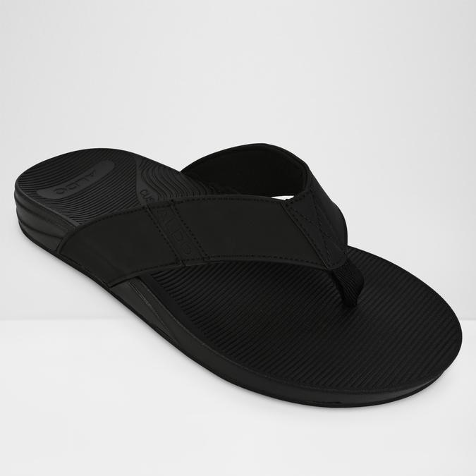 STEFFENA-IN Black Men Thong Sandals