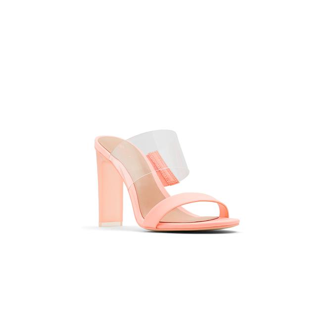 Siennaa Women's Light Pink Heeled Sandals image number 3