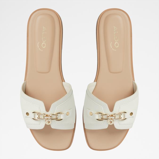 ALAMASSIA White Women Flats image number 5