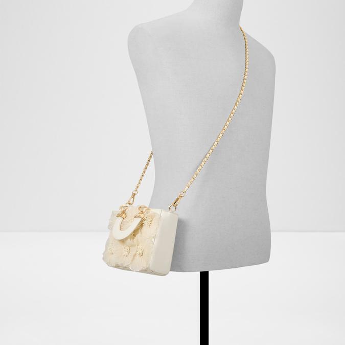 FLORIANA White Women Satchel image number 3