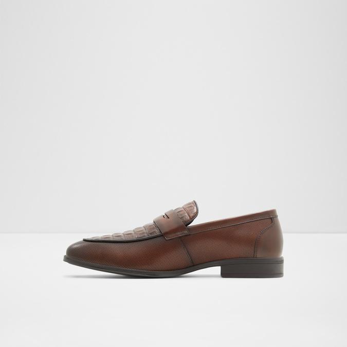 Purvu Men's Dark Brown Dress Loafers image number 2