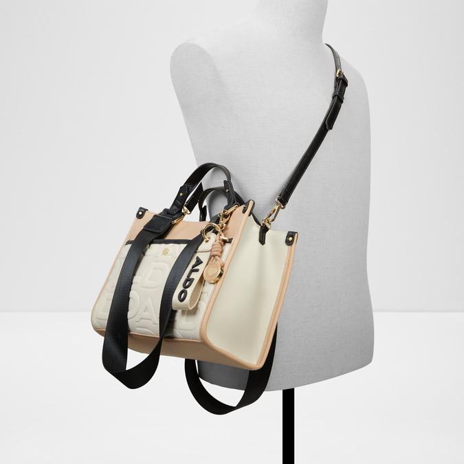 Adaluna Women's Beige Satchel image number 3