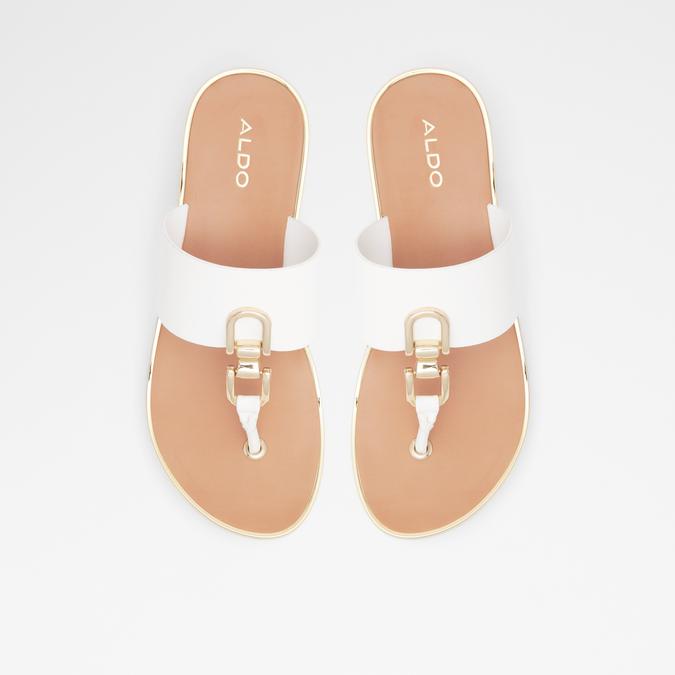 Toea Women's White Sandals image number 1