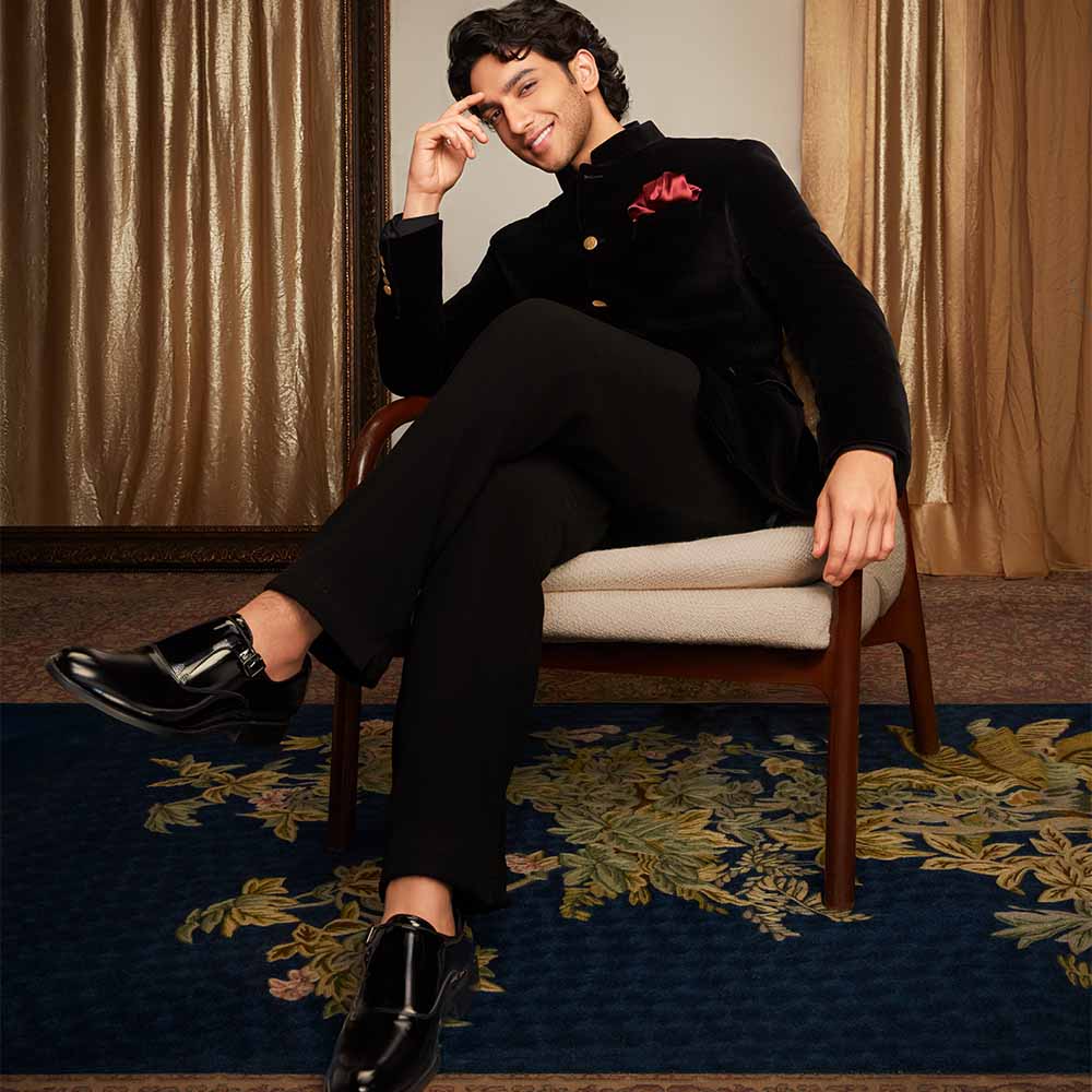Bejamina-In Men's Black Loafers