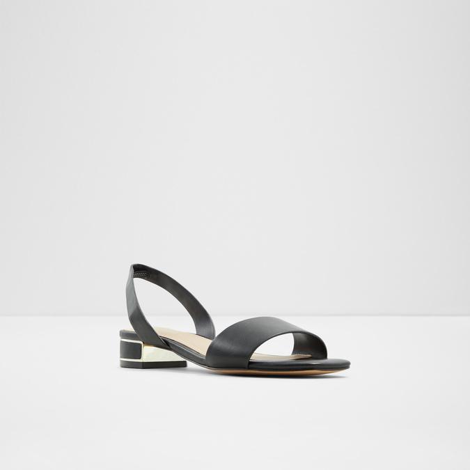 Candal Women's Black Flat Sandals image number 3