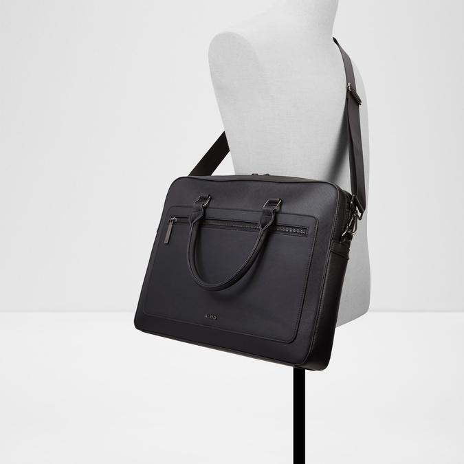  BILIWIN BLACK Men Laptop Bag image number 3