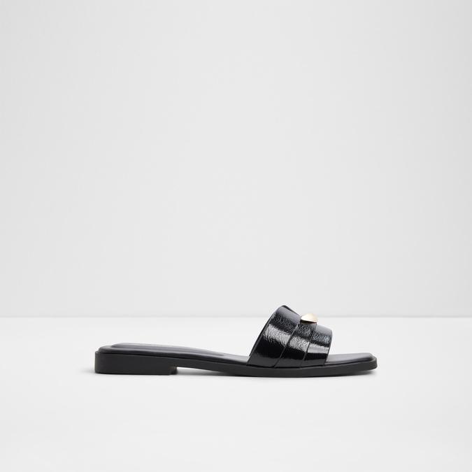 BRIELAA-IN BLACK Women Flat Sandals