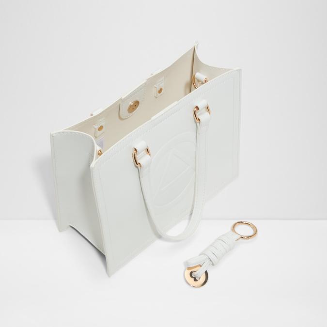 Custantina Women's White Satchel image number 2