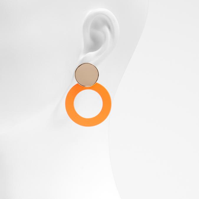 Sevendasa Women's Bright Orange Earrings