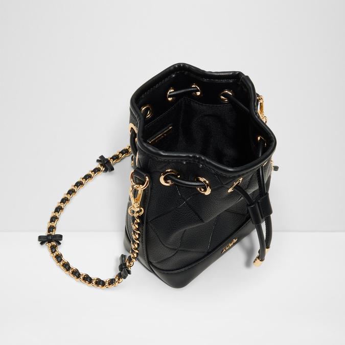 Elynnaa Women's Black Bucket Bag image number 4