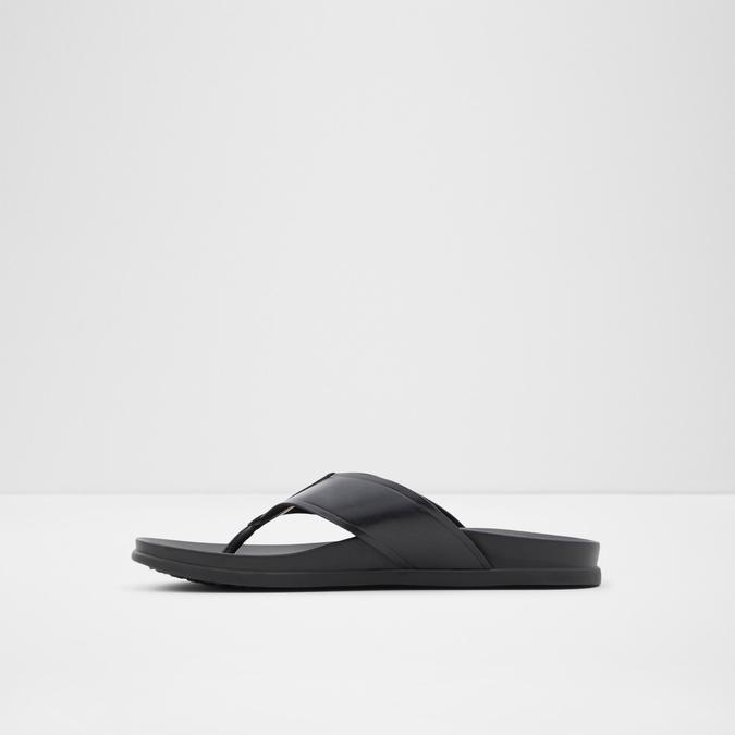Afuthien Men's Black Thong Sandals image number 3