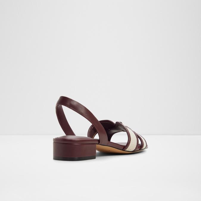 JAVAMINAR-IN BORDO Women Block Heel Sandals