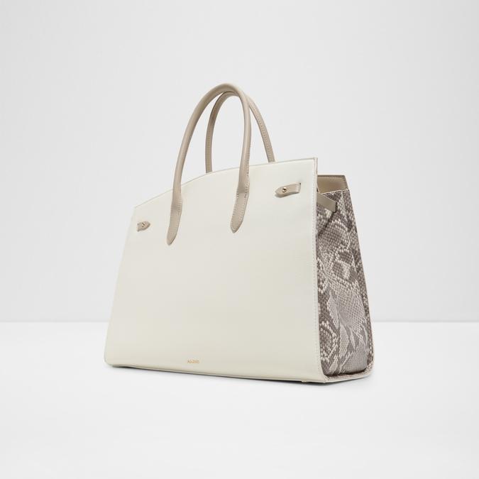 CLAUDIEA Cream Multi Women Tote